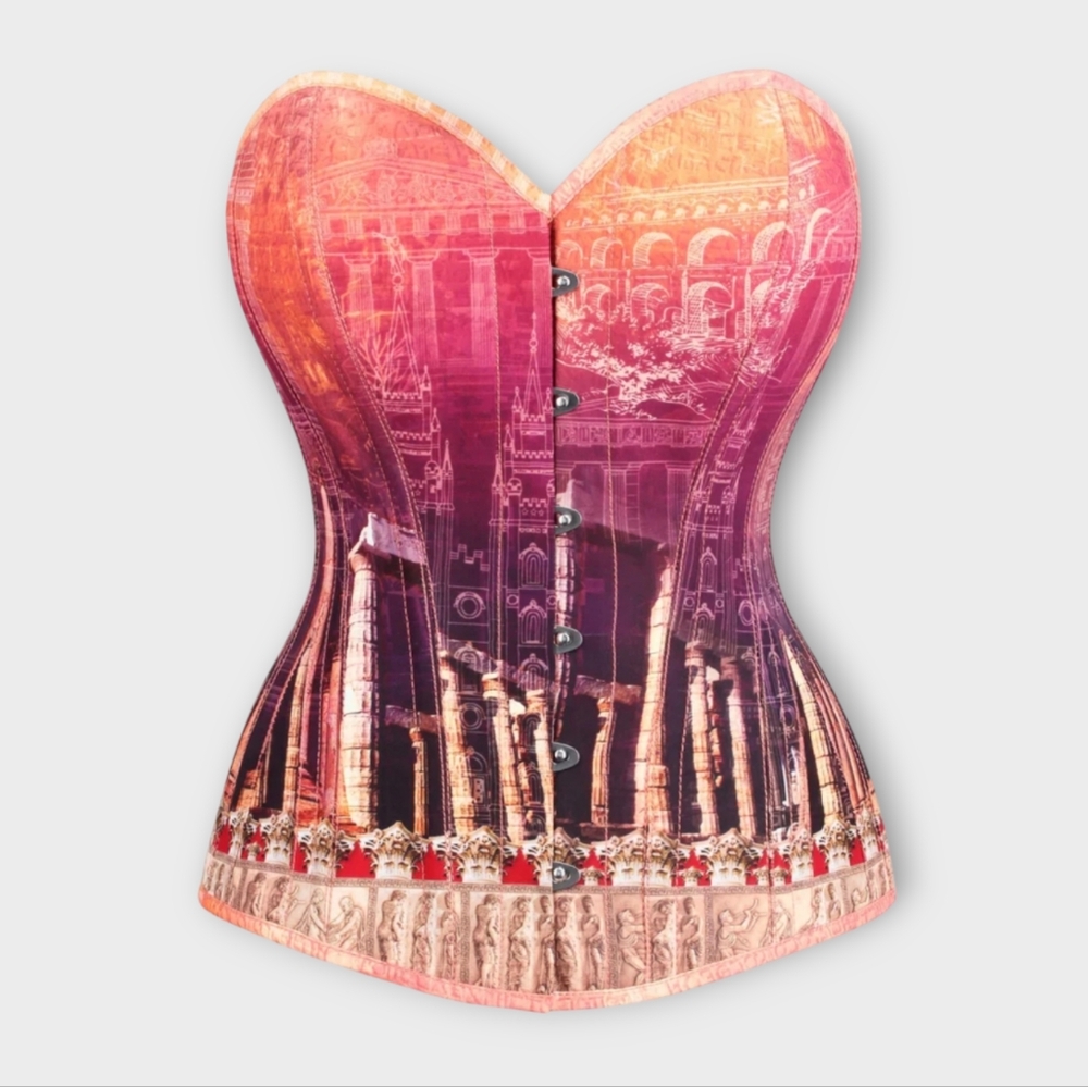 Elegant Pink Corset Shapewear